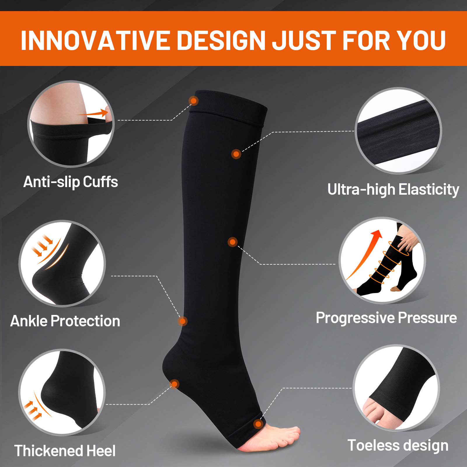Calzini a compressione Cofoe S - Compression Sock Medical recensione e prezzo