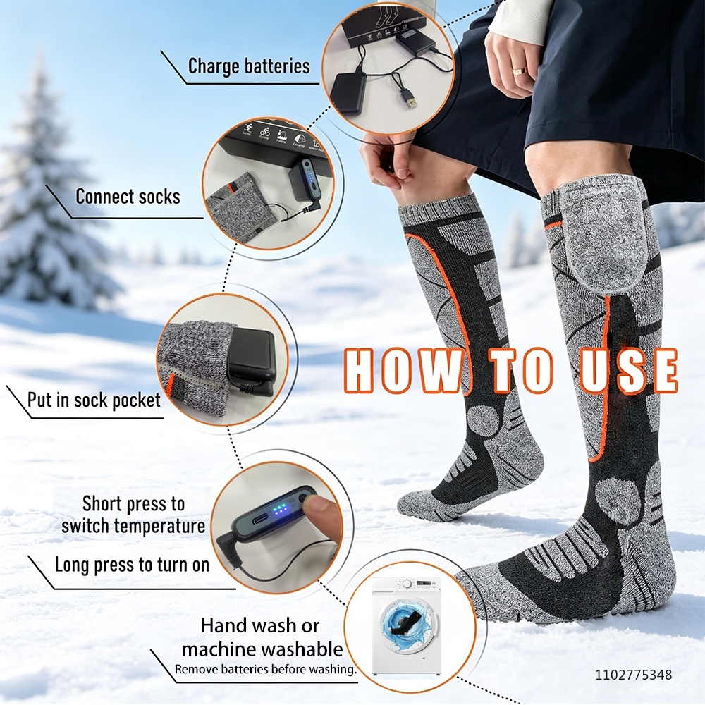 Nuove Calze Riscaldate Ricaric - Thermal Sock Winter recensione e prezzo